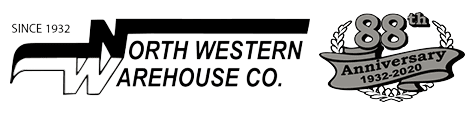 North Western Warehouse Co. 88th Anniversary Logo