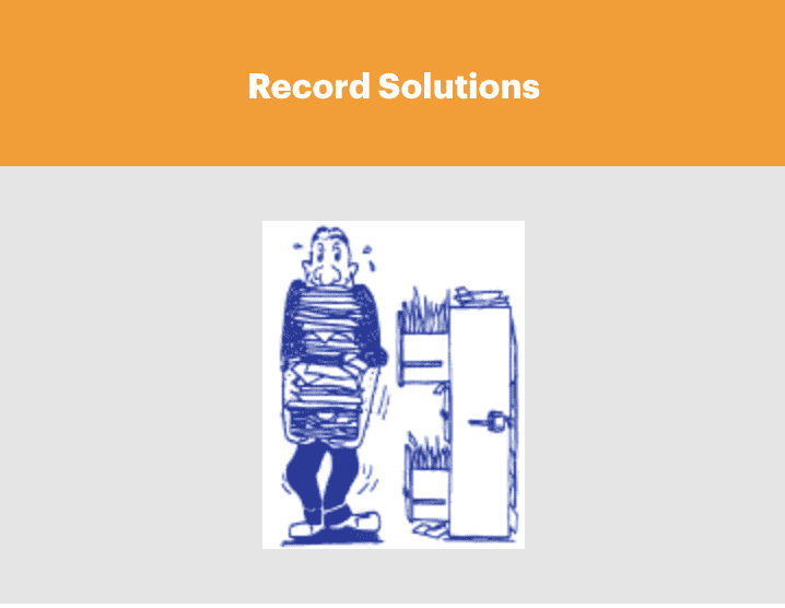 Record Solutions Graphic